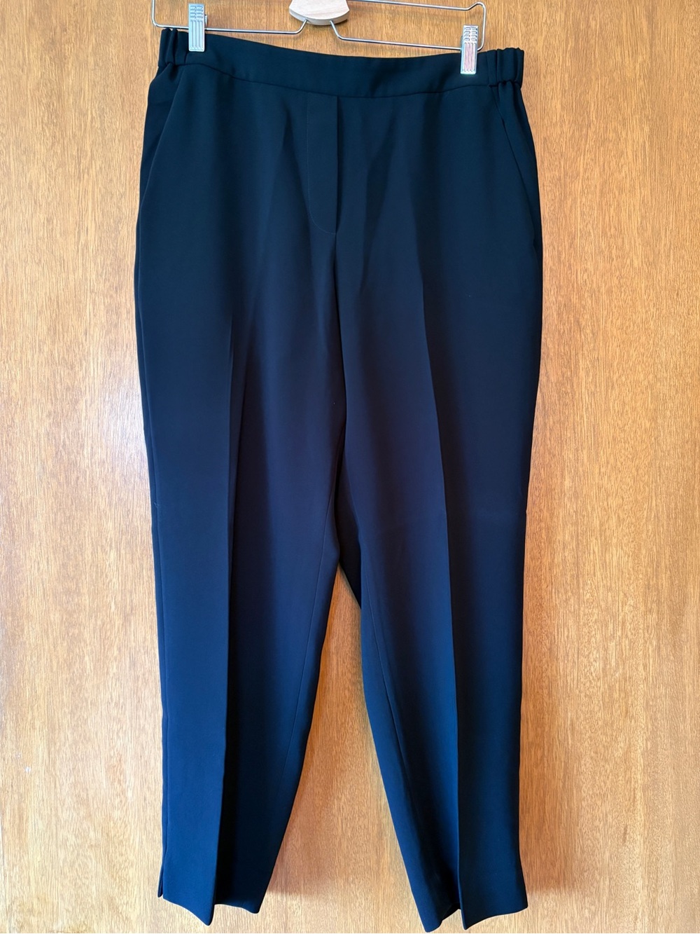 J.Crew crepe pull-on capri, black, 12